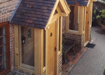 Enclosed Oak Porches